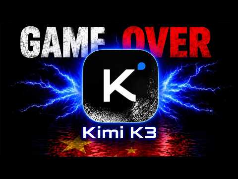 Video Thumbnail: NEW Kimi K3 Chinese AI is INSANE