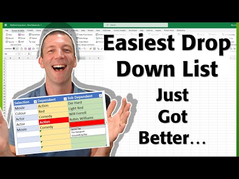 Easiest Multi Level Excel Drop Down List in Excel Easiest Multi Level Excel Drop Down List in Excel