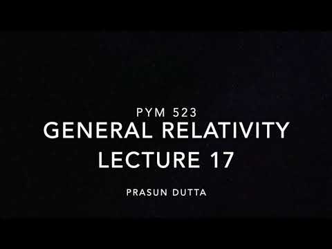 Lecture 17: Schwartzschild solution: trajectories