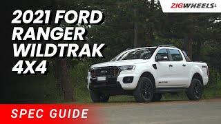 2021 Ford Ranger Wildtrak 4x4 Spec Guide | Zigwheels.Ph