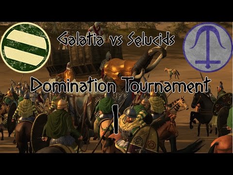 Total War: Rome II | Domination Tournament | Galatia vs Selucids - Battle #1