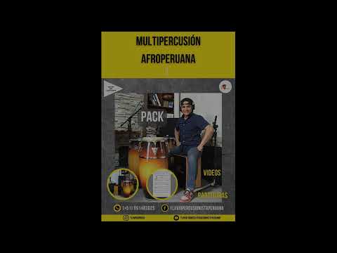 🎬👋🏿🔥🇵🇪MÉTODO DE MULTIPERCUSIÓN AFROPERUANA🇵🇪🔥👋🏿:
