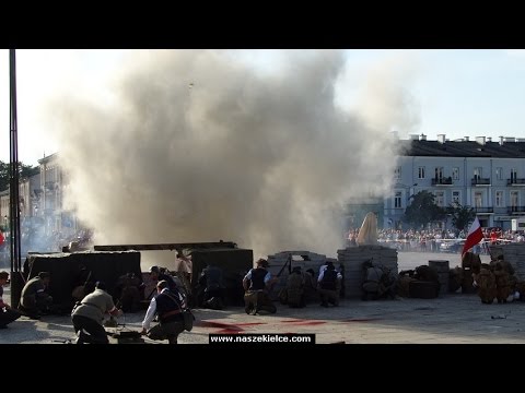 "Gloria Victis" - Godni Pamięci Powstanie Warszawskie- Rekonstrukcja historyczna w Kielcach cz.2