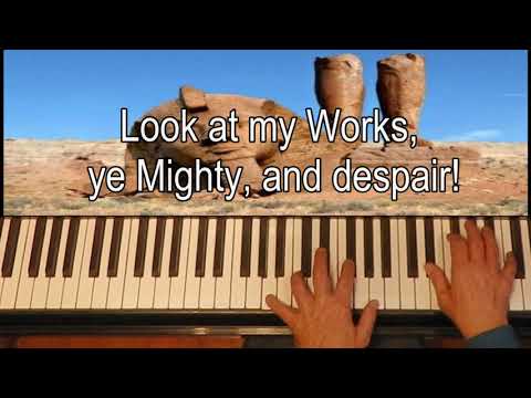 Joseph Stefanits performs Chopin Prelude in E Minor, Op.28, No.4 with the poem Ozymandias by Shelly.