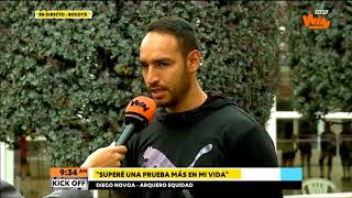 Estoy feliz de regresar, he tenido paciencia para volver a jugar: Diego Novoa | Win Sports