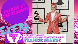 Extra HOT T with Frankie Grande: Frankie At The Grammys | Hey Qween