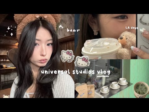 LA DIARIES 🖇️: universal studios day, USC classes, pottery making, good eats, last LA vlog