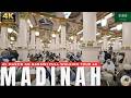 POV Entering Masjid Nabawi Madinah Through The Gate Of Abu Bakr 4K ASMR Walking Tour