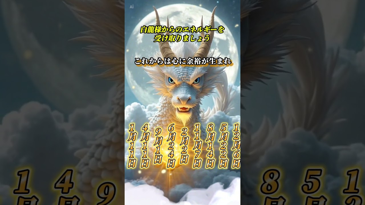 【白龍様】白龍様が降ろす覚醒の波動 ― 選ばれしあなたへ #運気上昇 #金運 #開運 VoiceBox:青山龍星