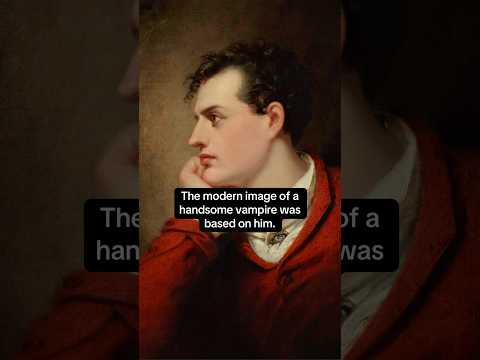 Lord Byron got cancelled before your favorite celebrity 😉 #history #art