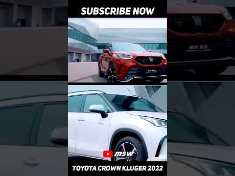 Thumbnail for New Toyota Crown Kluger 2022 by Limousine, Toyota, Toyota Crown, Taxi, Car, Vehicle, Van