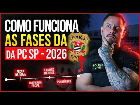 QUAIS SÃO AS FASES DO CONCURSO DA POLÍCIA CIVIL SP? [Entenda tudo]