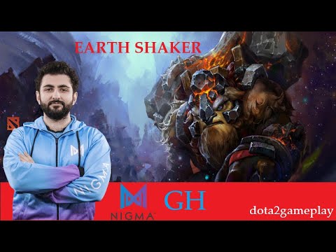 NIGMA GH - EARTH SHAKER - Offlane [DOTA 2 GAMEPLAY]