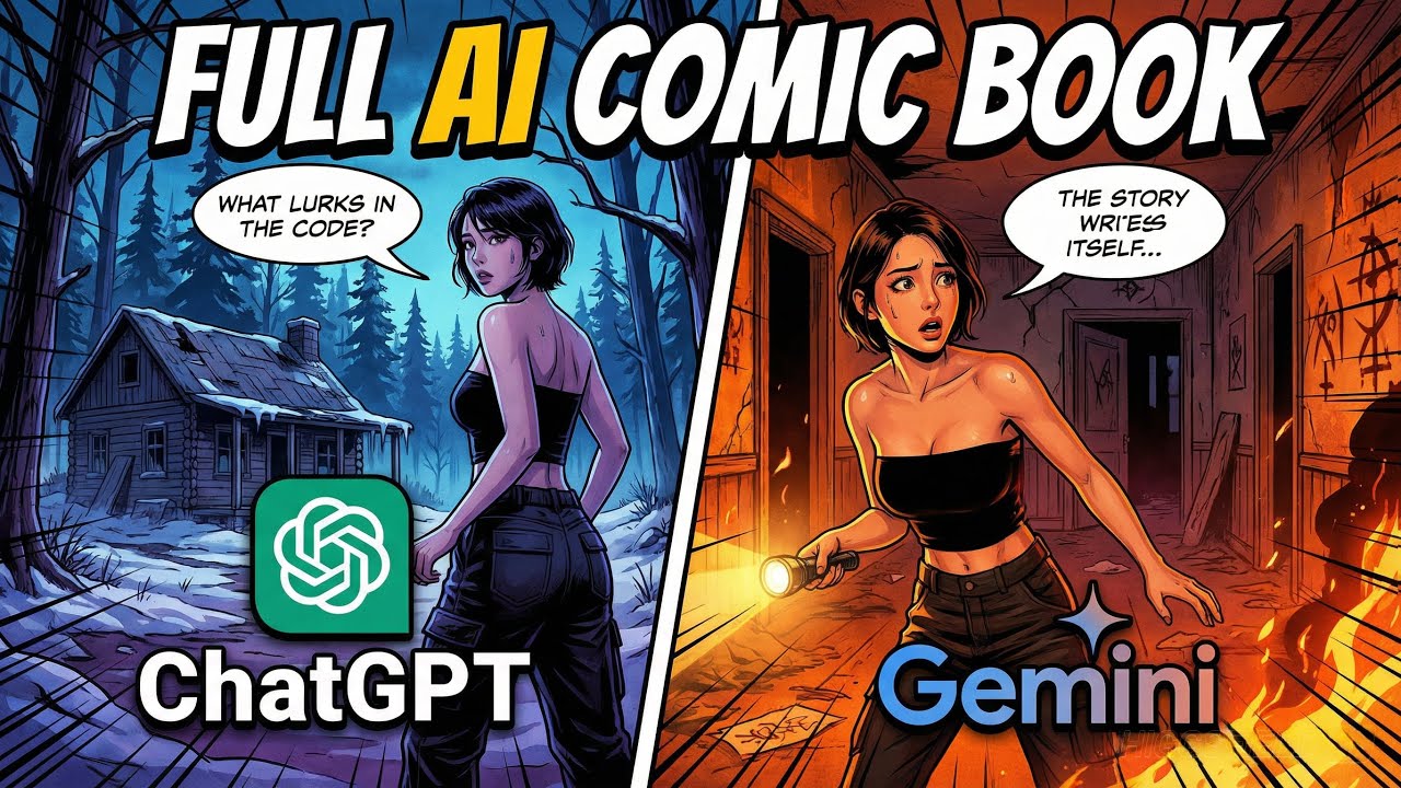 I Tried Making a Full Comic Book with Nano Banana Pro vs GPT 1.5