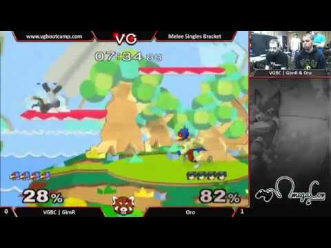 Omegacon 2013 - Oro (Fox Marth) Vs. VGBC | GimR (Falco) SSBM Singles - Super Smash Bros. Melee