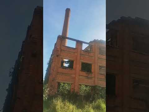 Fábrica de açúcar abandonada desde 1960. Na cidade coqueiral minas gerais