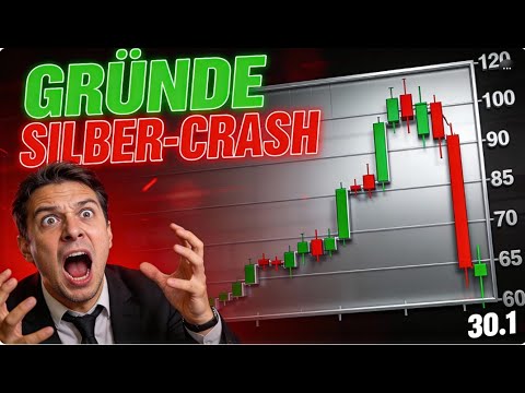 Silver and gold experience mega-crashes – what happens next? + Mining stocks, Bitcoin, crude oil