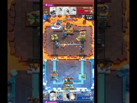 INSANELY CLOSE BASE RACE #clashroyale #viral #gaming #supercell #clash #fyp #games #proplayer