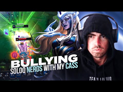 BULLYING SoloQ Nerds With My CRACKED CASSIOPEIA! | Midbeast