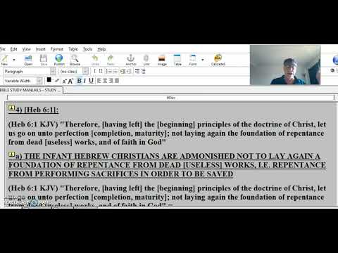 Eternal Security #52 Tony godwords.org Repent 4 What Purpose