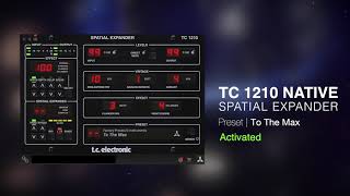 Video thumbnail for TC 1210 Spatial Expander Native Plug-In - Sound Example by TC Electronic