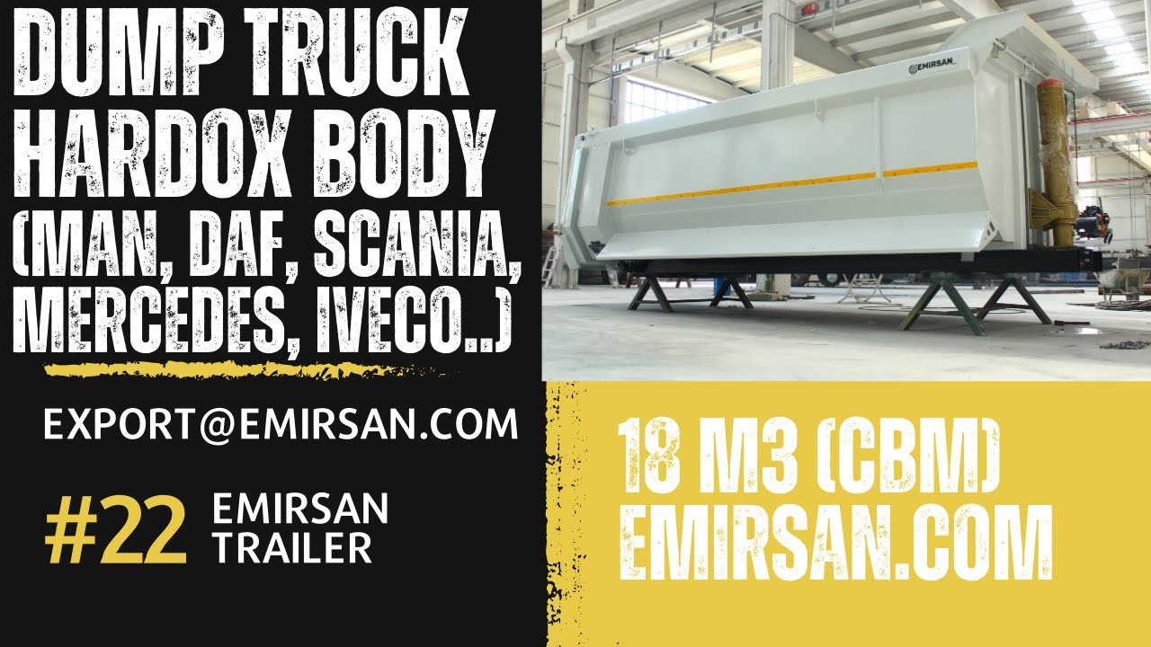 Hardox Tipper Lorry Structure for All Trucks