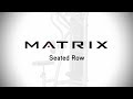 Video of Aura Series Seated Row G3-S31 - CS