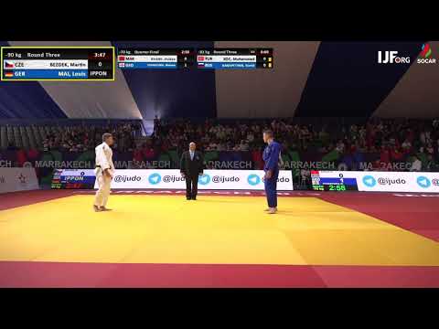 2019 Marrakech 3 K 90 kg Bezděk Martin CZE vs  Mai Louis GER