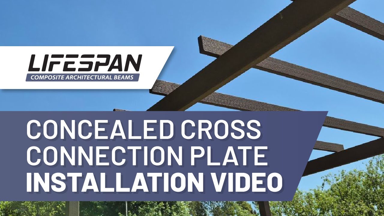 Lifespan Concealed Cross Connector Plate | How to Install