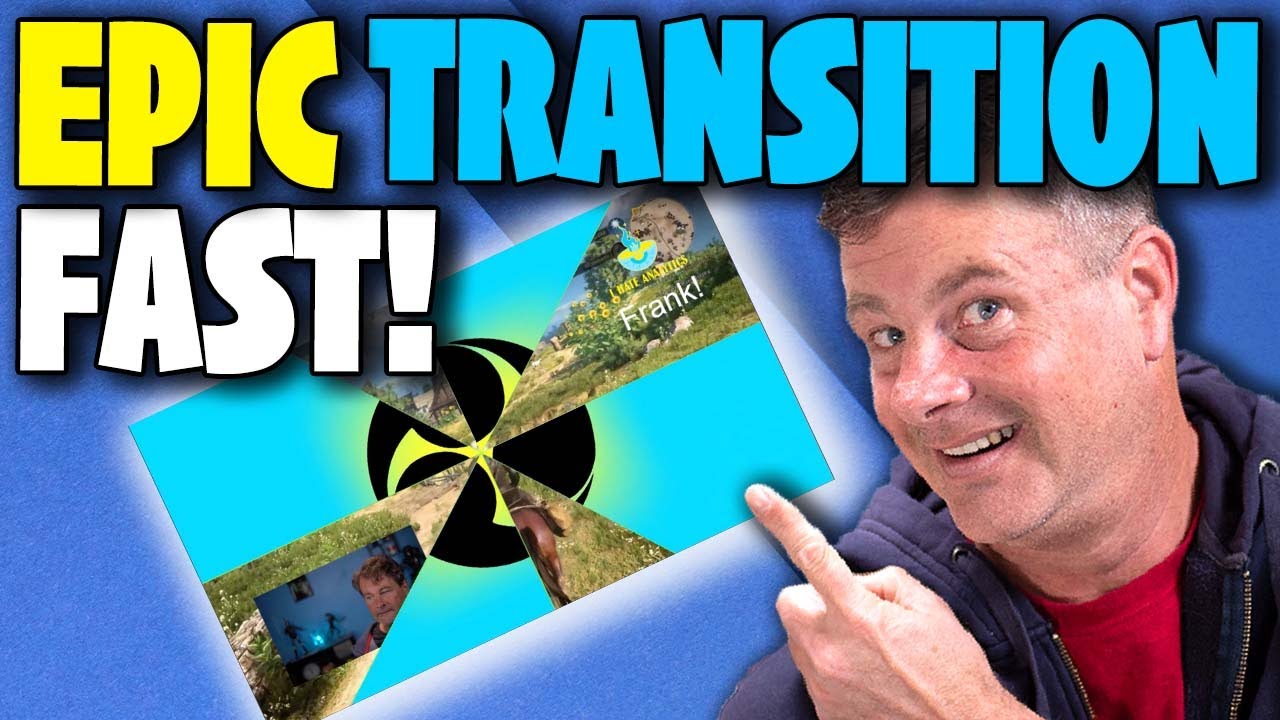 Create a Custom Transitions for OBS FREE!