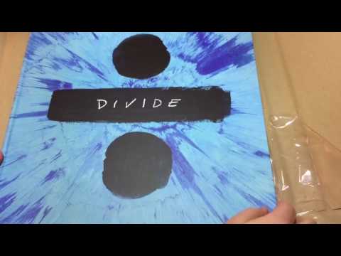 Unboxing Ed Sheeran / DIVIDE deluxe boxset