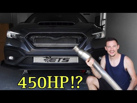 22+WRX ETS J-Pipe Install & Retune!