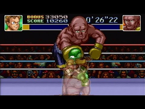 Super Punch Out beaten without dodging, ducking, or blocking!!!