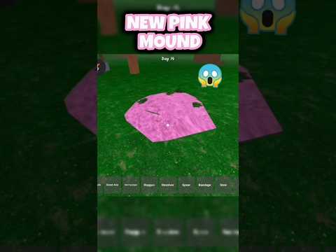 NEW PINK MOUND | 99 nights in the forest Roblox #roblox #99nightintheforest