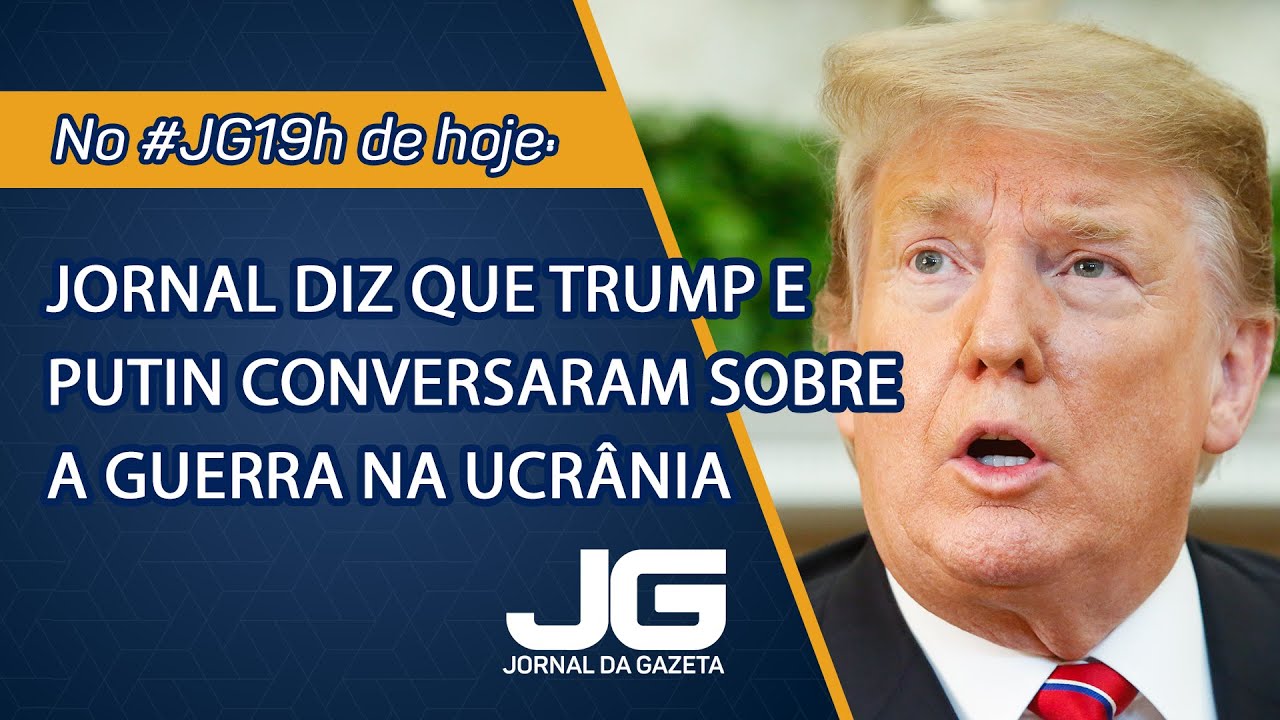Jornal diz que Trump e Putin conversaram sobre a guerra na Ucrânia  – Jornal da Gazeta – 11/11/2024