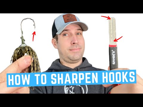 The BEST Way to Sharpen a Fishing Hook - Avoid The Most Common Mistake!