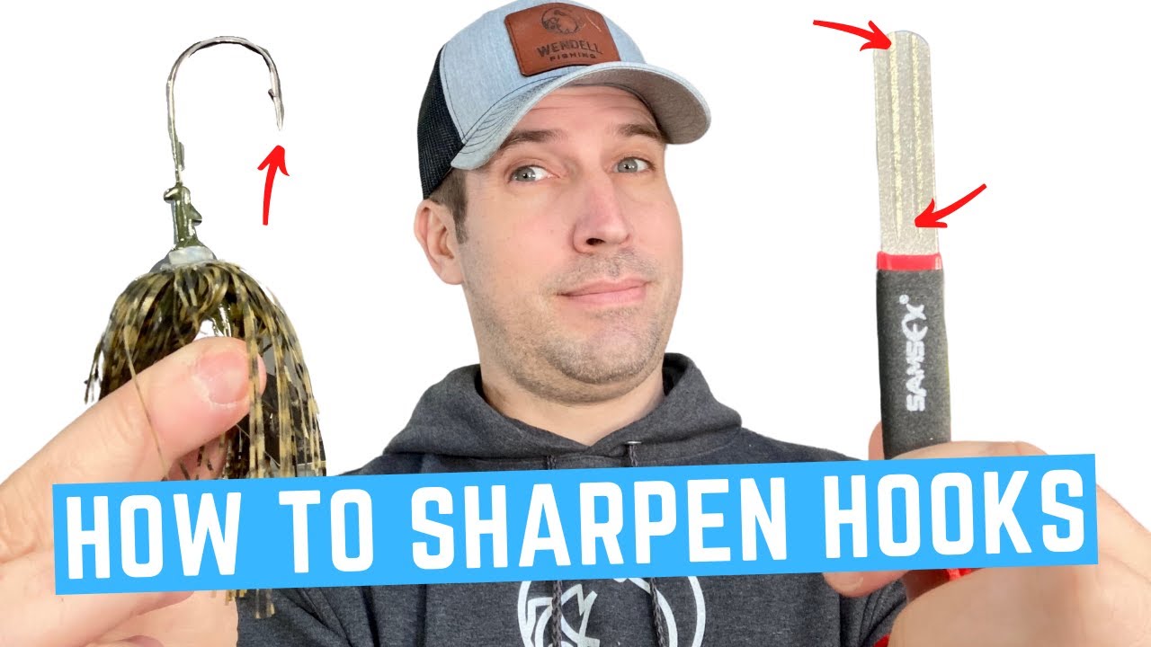 The BEST Way to Sharpen a Fishing Hook - Avoid The Most Common Mistake!