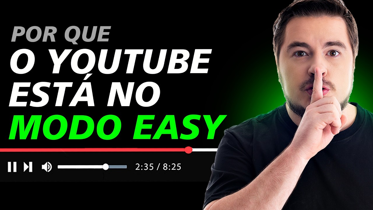 🔥 O SEGREDO POR TRÁS DO ALGORITMO! Por Que Crescer no YouTube Nunca Foi TÃO FÁCIL?!
