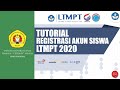 TUTORIAL PENDAFTARAN AKUN SISWA LTMPT 2020 TUTORIAL PENDAFTARAN AKUN SISWA LTMPT 2020