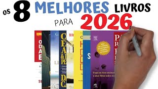 Você DEVERIA ler esses 8 livros em 2026