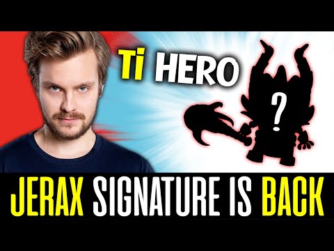 JerAx Signature TI Hero is back! DOTA 2