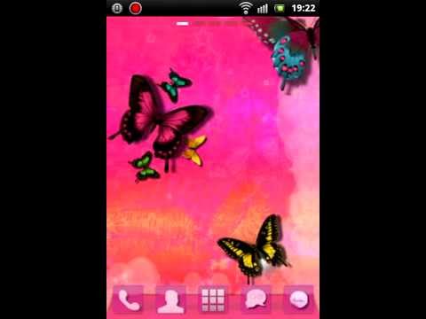 Theme Cute Pink GO Launcher EX Video