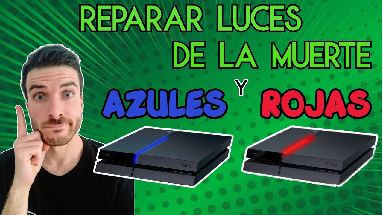 PS4 LUCES AZULES🔵Y LUCES ROJAS🔴2020 - TODAS LAS SOLUCIONES PARA LOS PROBLEMAS - DEFINITIVO Y FÁCIL