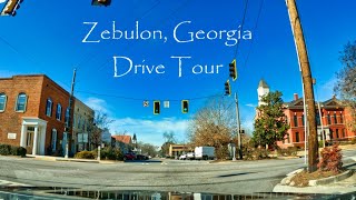 Zebulon, Georgia - Drive Tour | 4K USA