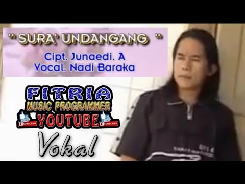 SURA' UNDANGANG NADI BARAKA LAGU DAERAH MANDAR
