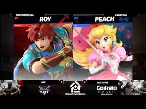 Panda Smash Monday 7/15/19 - Ammo(Roy) VS MasterPerch(Peach) - Winners Finals