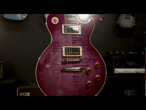 Josh Smith Demos the Gibson Custom Les Paul Custom Pro Purple Edge