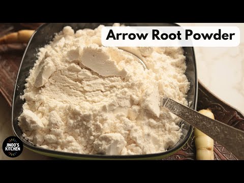 Arrow Root powder recipe | how to make arrowroot powder at home (Koova podi)