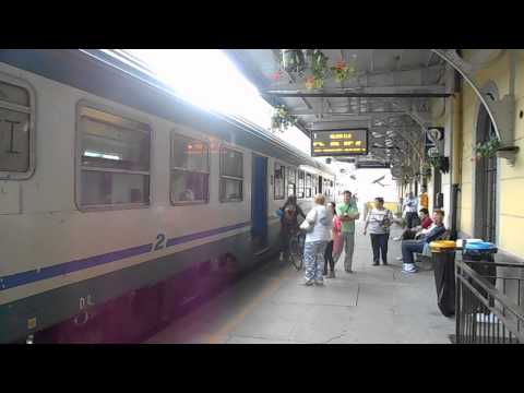 Estação de Tirano, partenza para Milano Centrale
