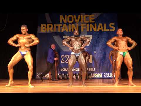 2nd Callout – First Timers - USN NABBA Novice Britain Final 2017